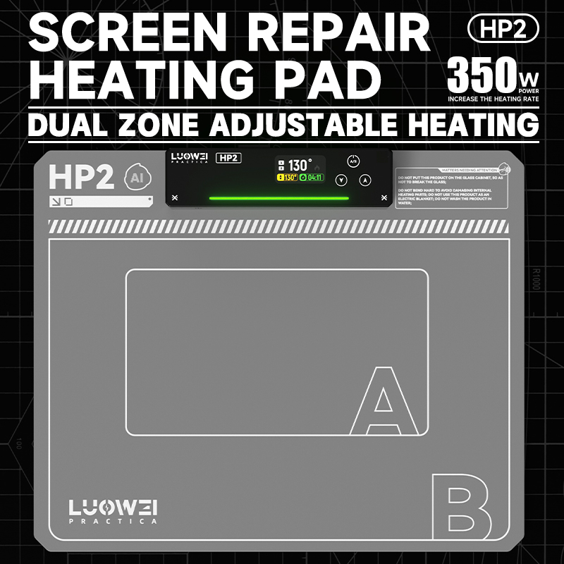 Electronics Repair Training - Luowei LW-HP2 LCD Screen Repair Heating