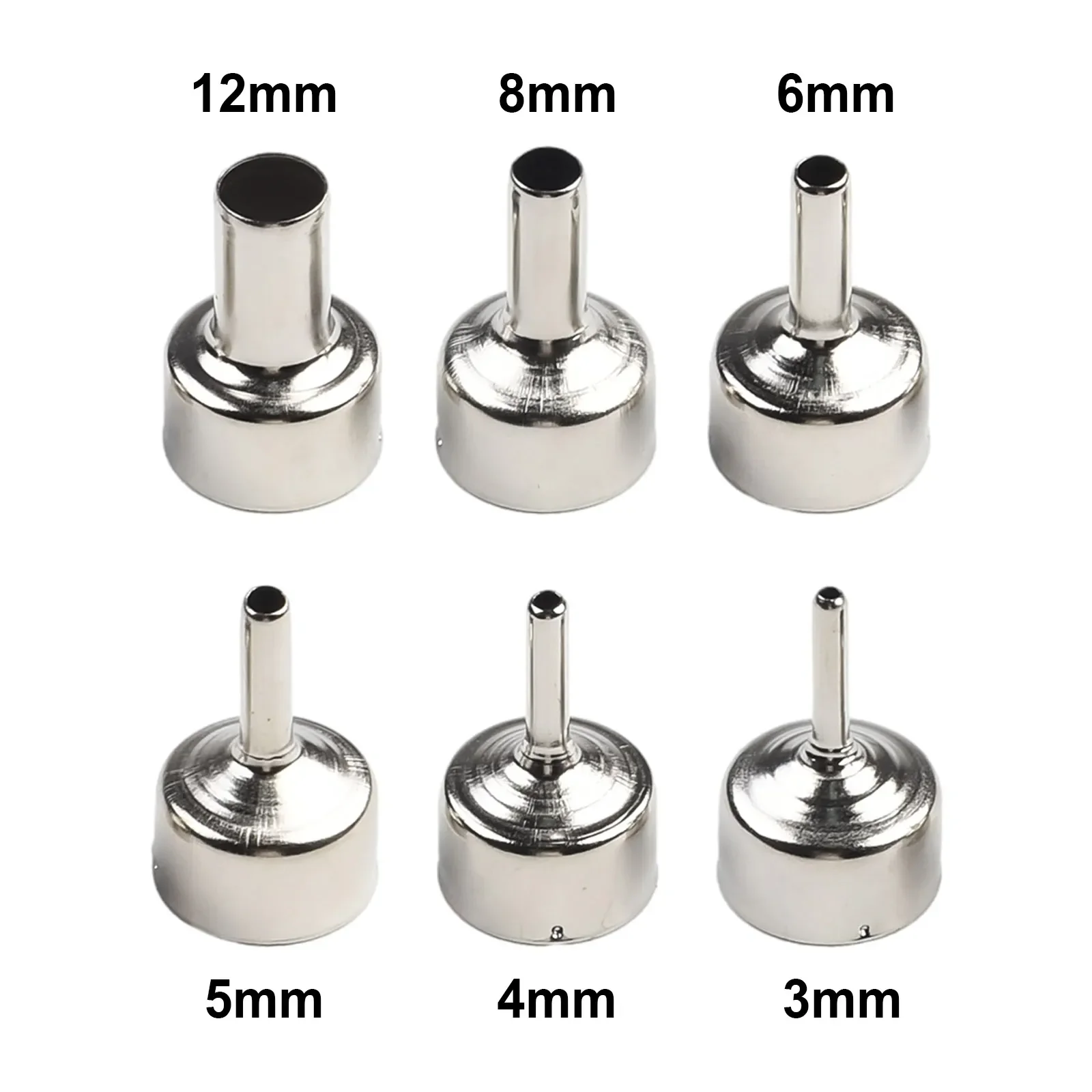 Hot Air Station 858 - 6pcs 22mm Nozzles For 858D+ 8586