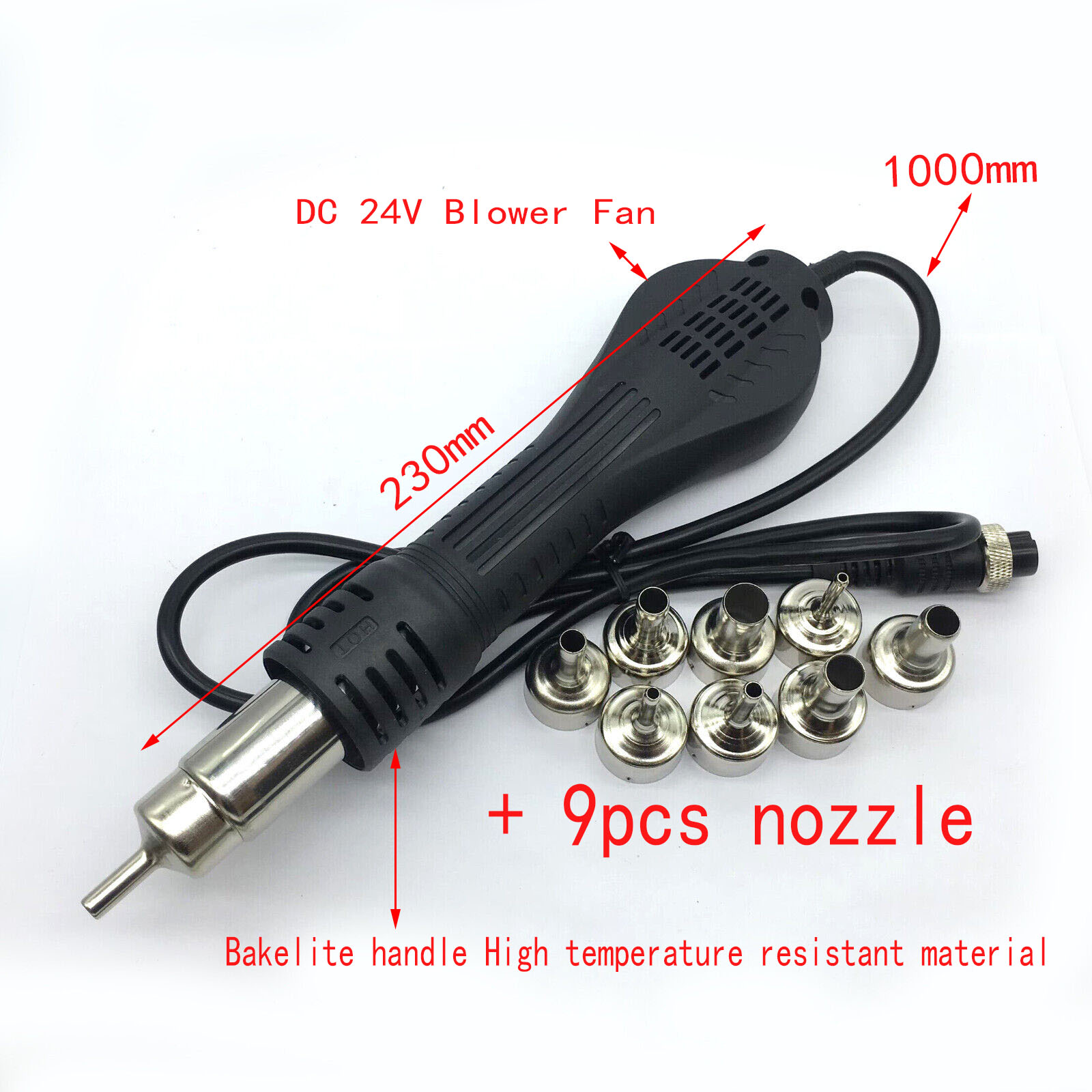 AC 110V Heat Gun Hot Air Desol - Hot Air Station 858 recension och pris