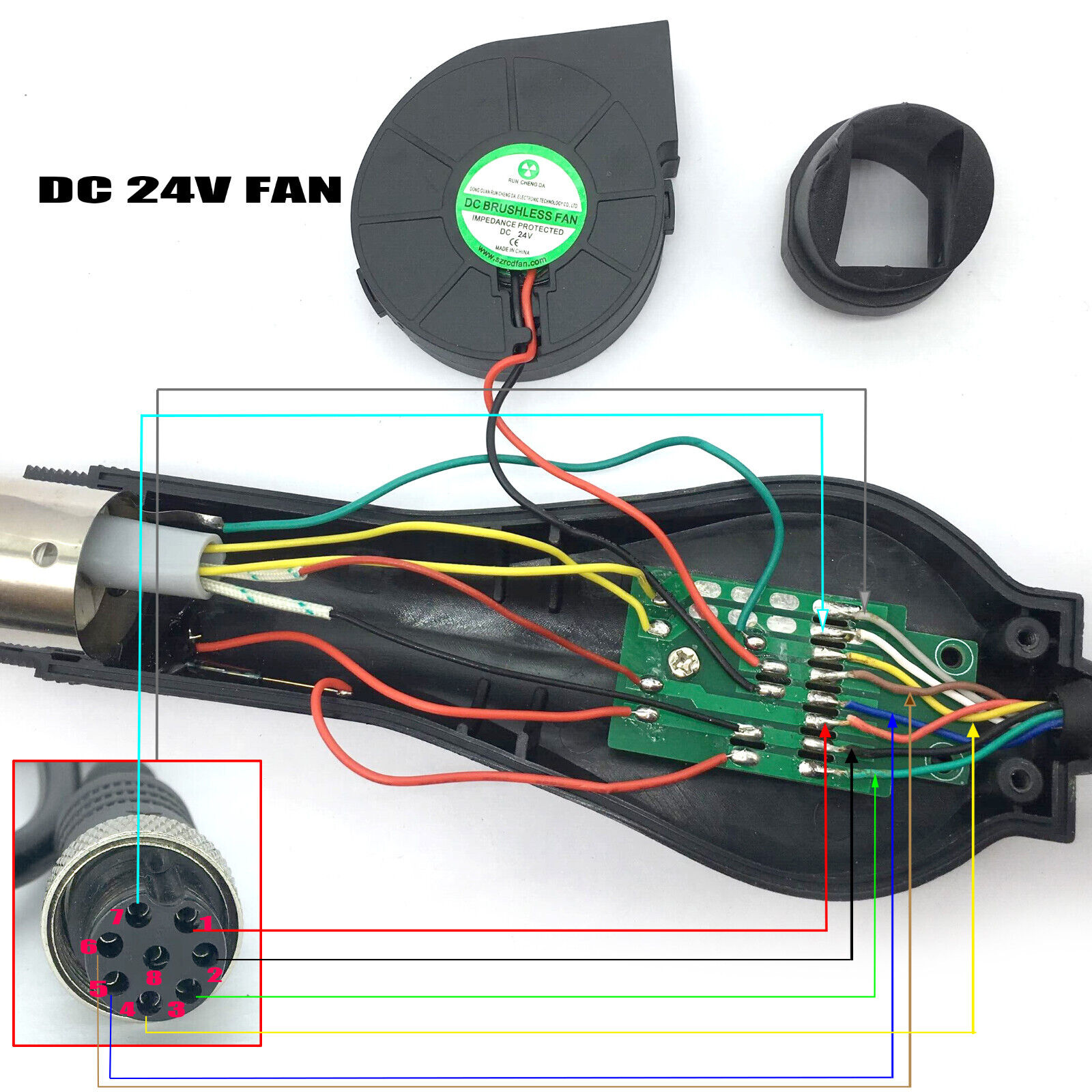AC 110V Heat Gun Hot Air Desol - Hot Air Station 858 recension och pris