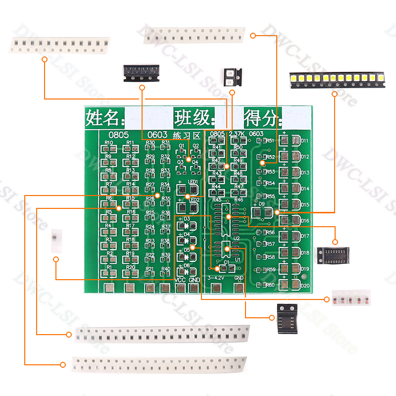 Class Kit Patch Components Wel - Electronics Repair Table recension och pris