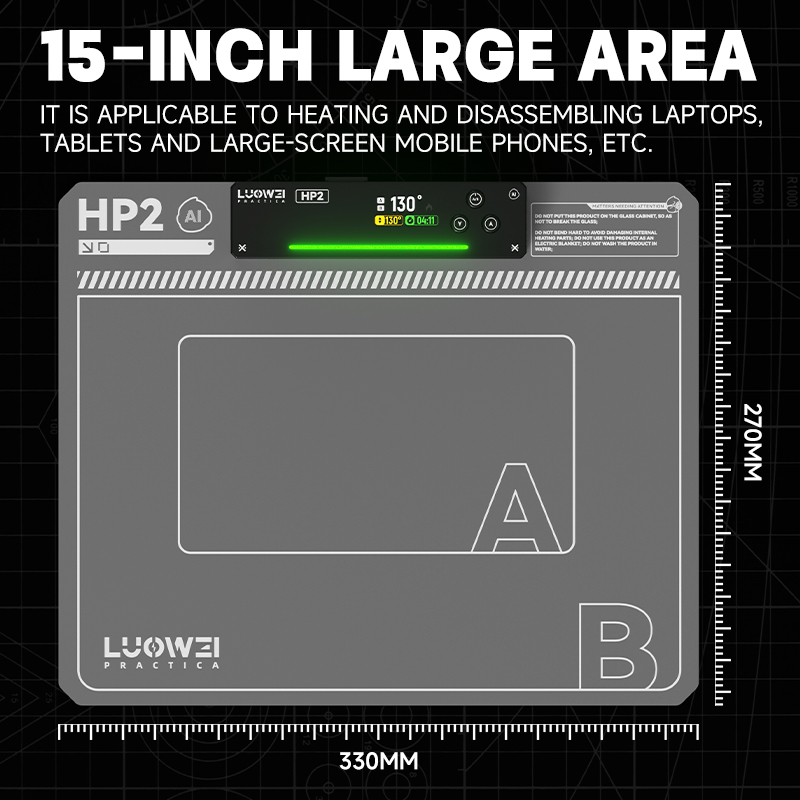 Luowei LW-HP2 LCD Screen Repai - Electronics Repair Training recension och pris