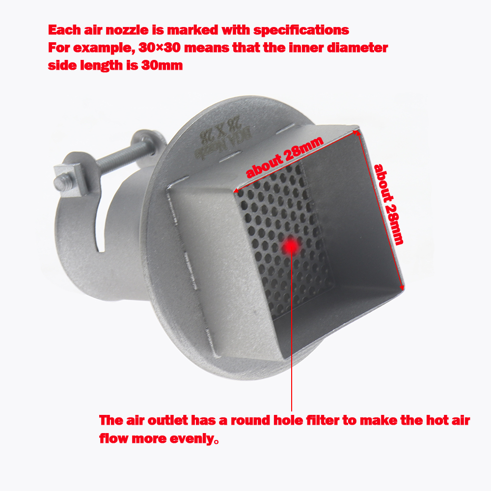 850 858 Welding Bga Nozzle Air - Hot Air Station 858 recension och pris