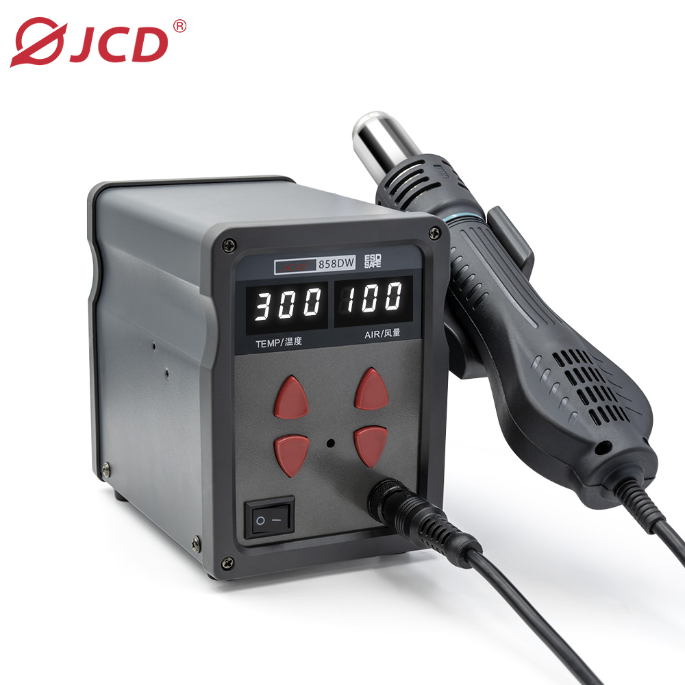 JCD 858DW Hot Air Gun 750W Dou - Hot Air Station 858 recension och pris