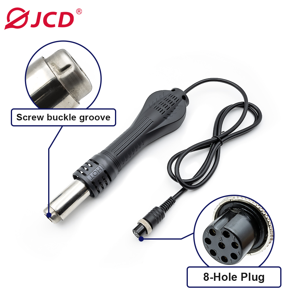 JCD 8-Hole Hot Air Gun Handle  - Hot Air Station 858 recension och pris