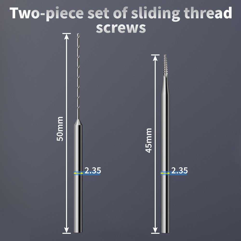 2Pcs Sliding Drill Bit Alloy S - Electronics Repair Training recension och pris