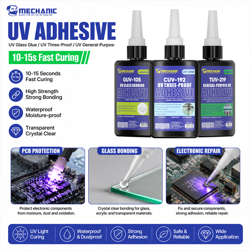 MECHANIC UV Glass Bonding Adhe - Electronics Repair Training recension och pris