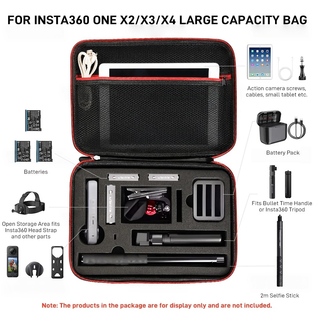 Box for Insta360 X5 X4 X3 X2 P - Insta360 Camera X4 recension och pris
