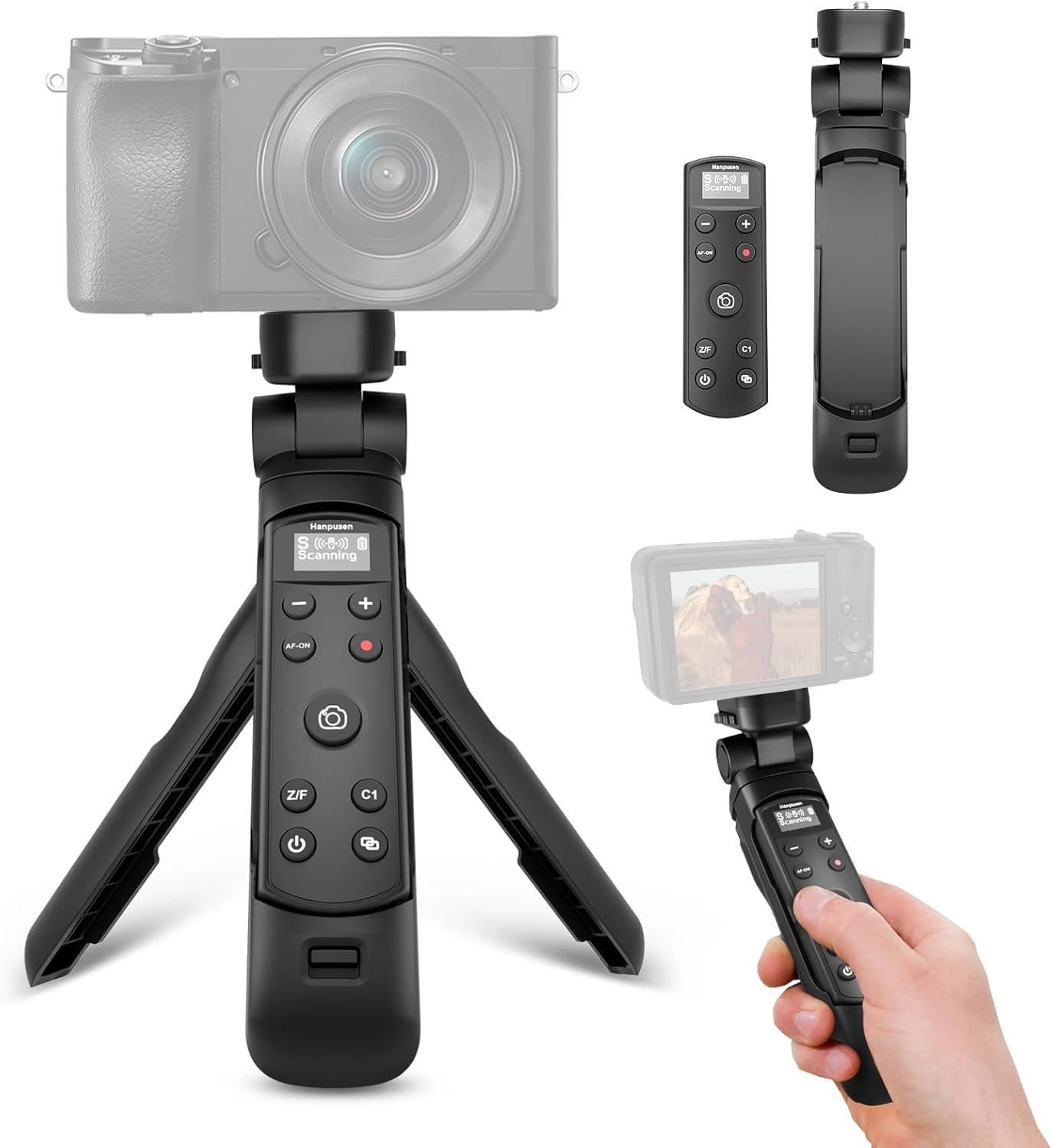 Wireless Shooting Grip Tripod  - Sony Camera Zv-E10 recension och pris